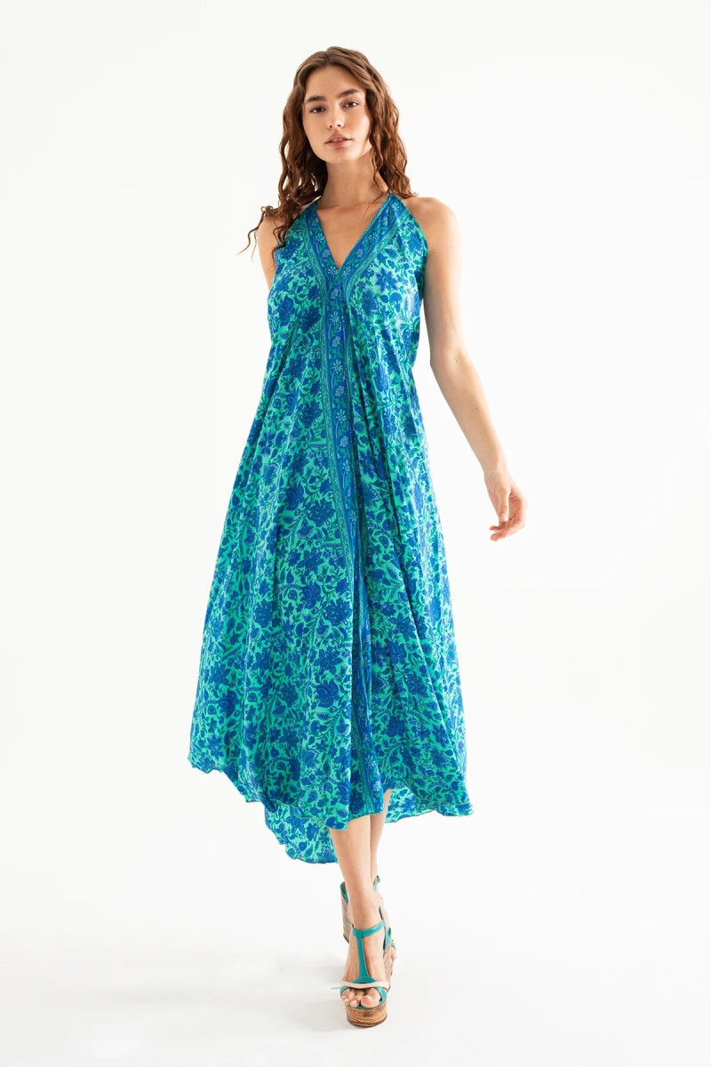 Alexandra Pletnyova featured in  the Asudan Clothing catalogue for Spring/Summer 2025