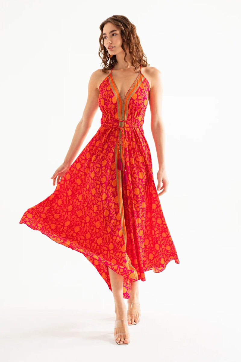 Alexandra Pletnyova featured in  the Asudan Clothing catalogue for Spring/Summer 2025