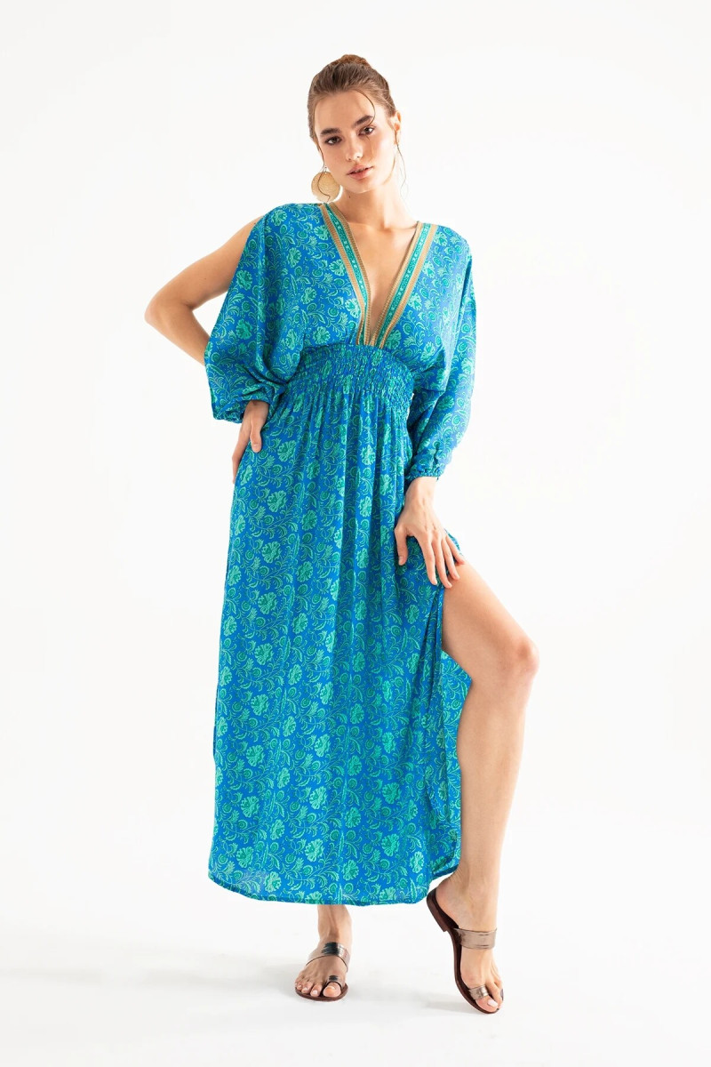 Alexandra Pletnyova featured in  the Asudan Clothing catalogue for Spring/Summer 2025