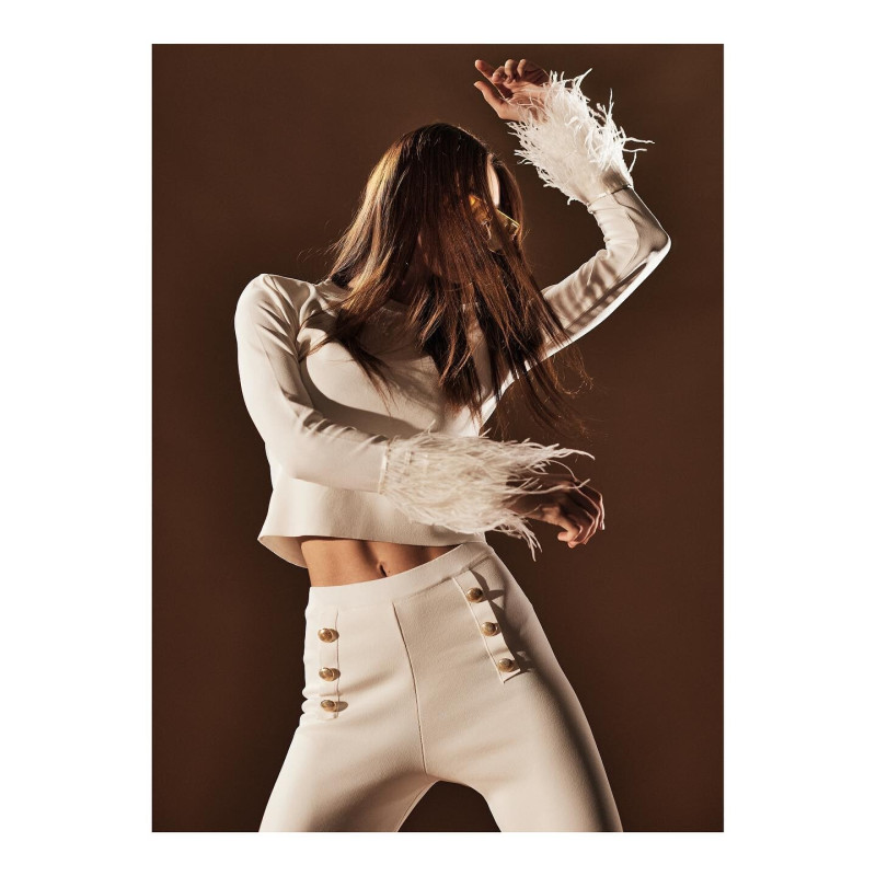 Alexandra Pletnyova featured in  the Mizzi advertisement for Autumn/Winter 2025