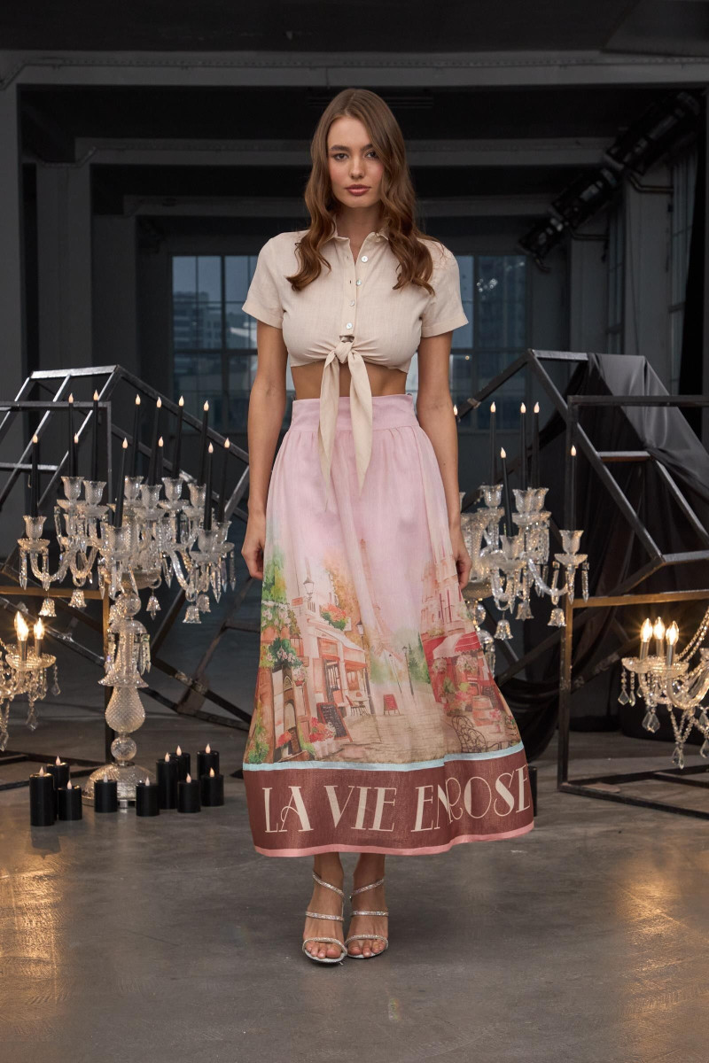 Alexandra Pletnyova featured in  the Nok Istanbul advertisement for Spring/Summer 2024