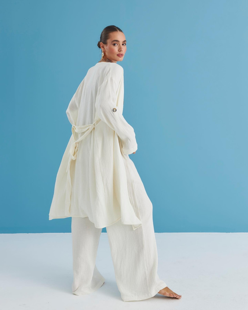 Alexandra Pletnyova featured in  the Louren catalogue for Autumn/Winter 2025