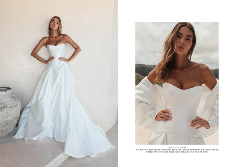 Alexandra Pletnyova featured in  the Mariana Hardwick lookbook for Spring/Summer 2025