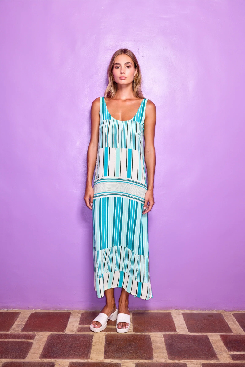 Alexandra Pletnyova featured in  the State of Georgia Sunset Boulevard lookbook for Resort 2024