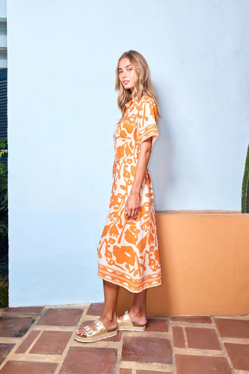 Alexandra Pletnyova featured in  the State of Georgia Sunset Boulevard lookbook for Resort 2024