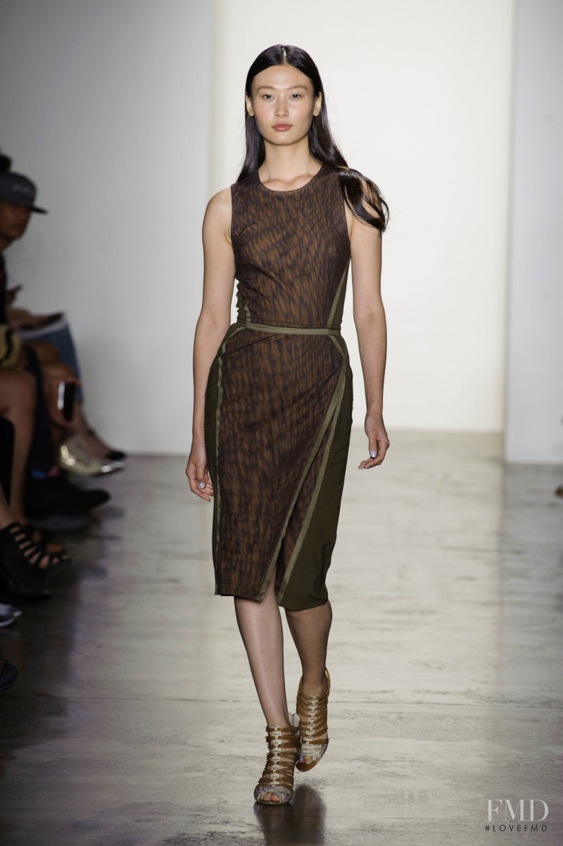 Ming Tong featured in  the Costello Tagliapietra fashion show for Spring/Summer 2015