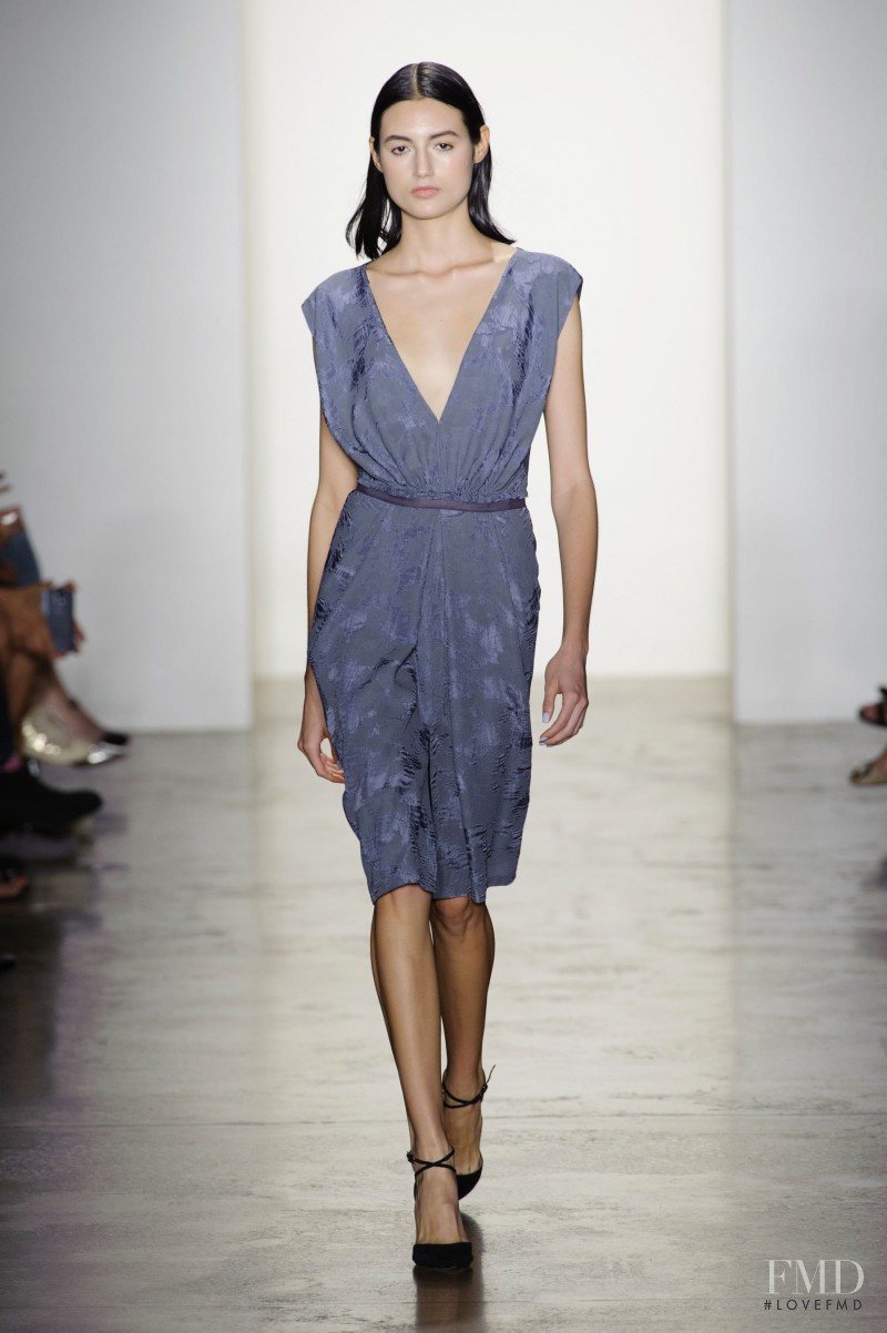 Bruna Ludtke featured in  the Costello Tagliapietra fashion show for Spring/Summer 2015