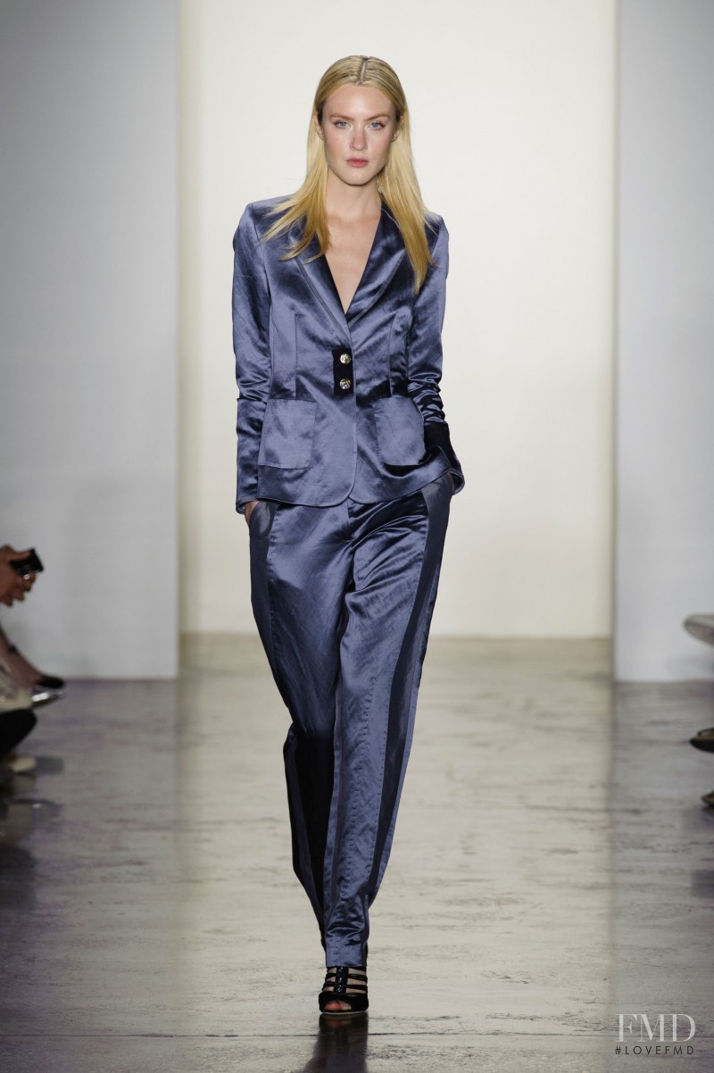 Caroline Mathis featured in  the Costello Tagliapietra fashion show for Spring/Summer 2015