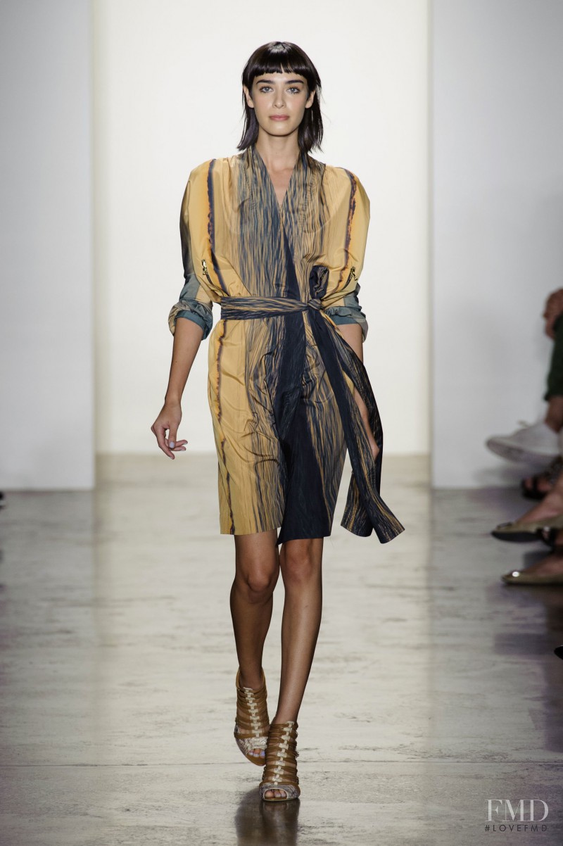 Margaux Brooke featured in  the Costello Tagliapietra fashion show for Spring/Summer 2015