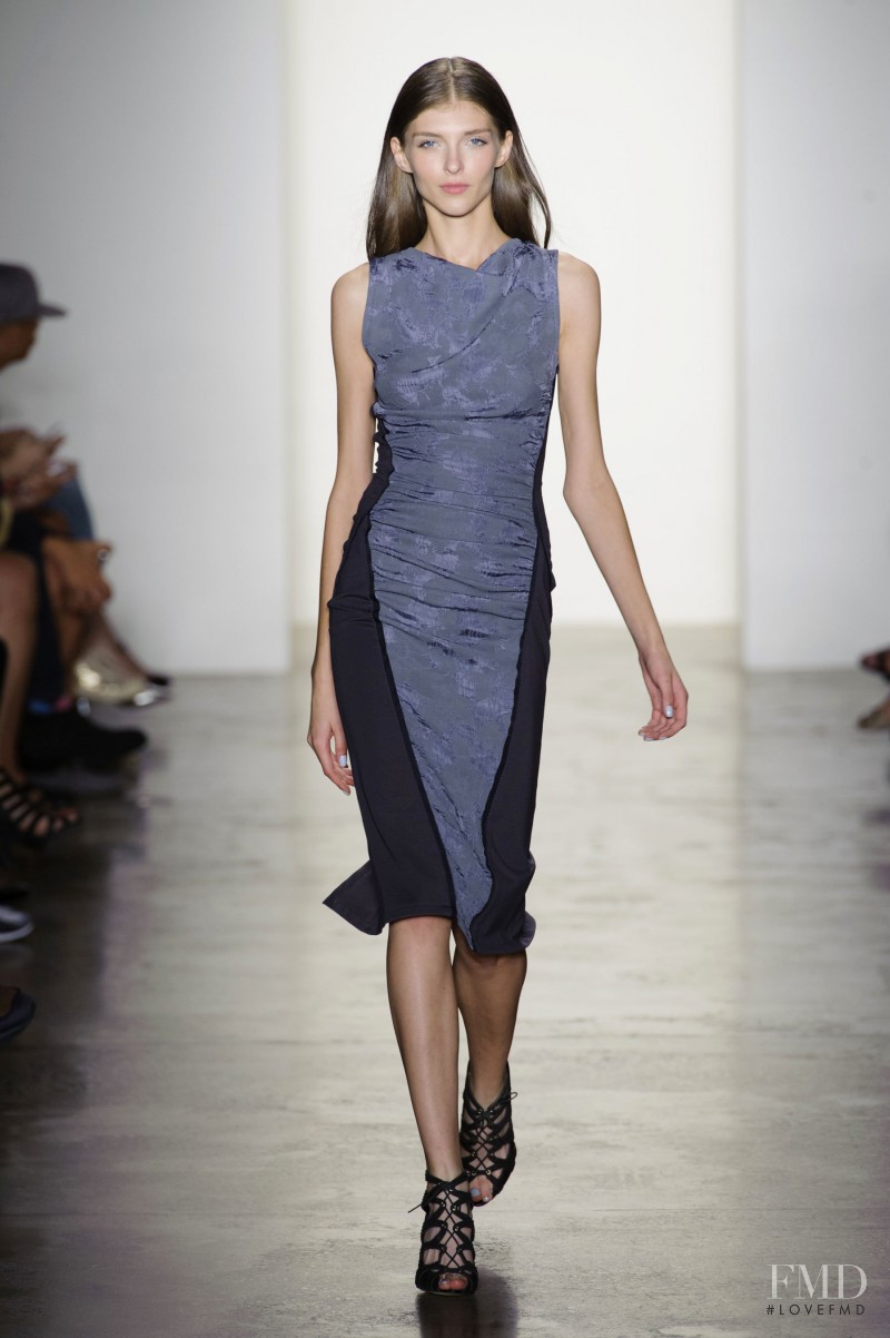 Anastasia Lagune featured in  the Costello Tagliapietra fashion show for Spring/Summer 2015