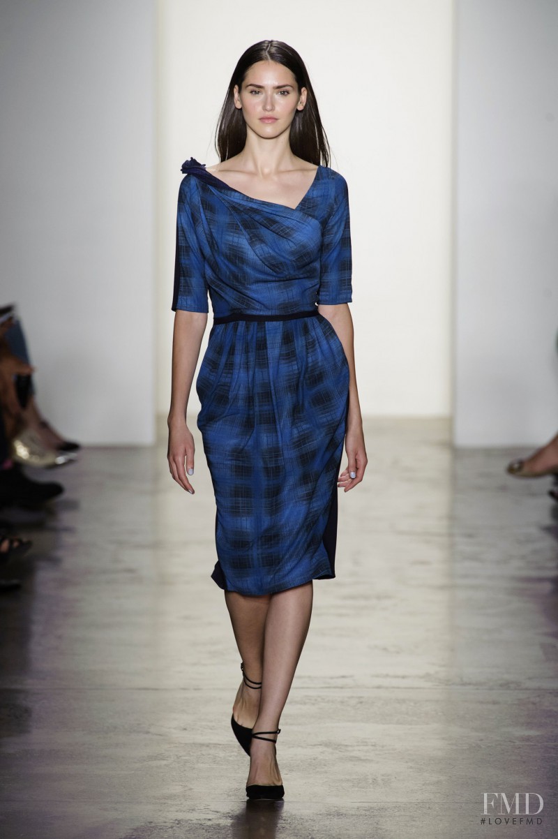 Iuliia Danko featured in  the Costello Tagliapietra fashion show for Spring/Summer 2015