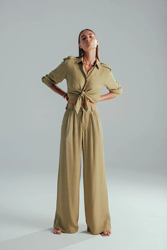 Alexandra Pletnyova featured in  the Something Lakor lookbook for Spring/Summer 2024
