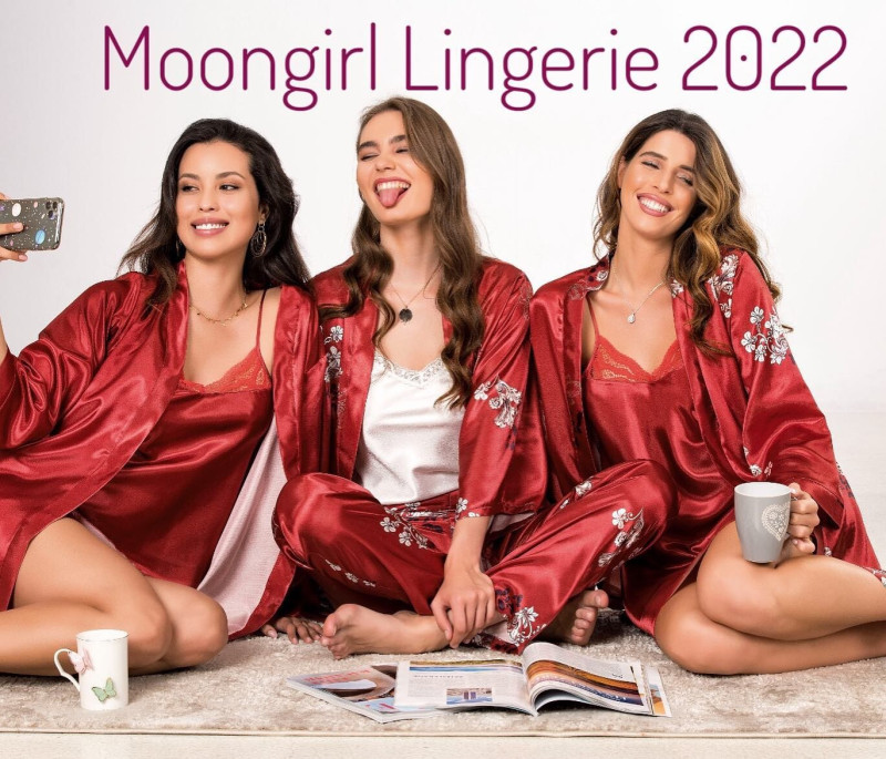 Alexandra Pletnyova featured in  the Moongirl Lingerie catalogue for Spring/Summer 2022