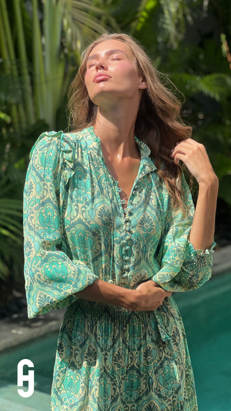 Alexandra Pletnyova featured in  the Janice lookbook for Resort 2024