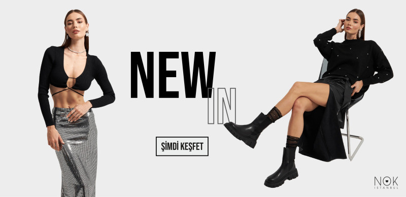 Alexandra Pletnyova featured in  the Nok Istanbul lookbook for Autumn/Winter 2026