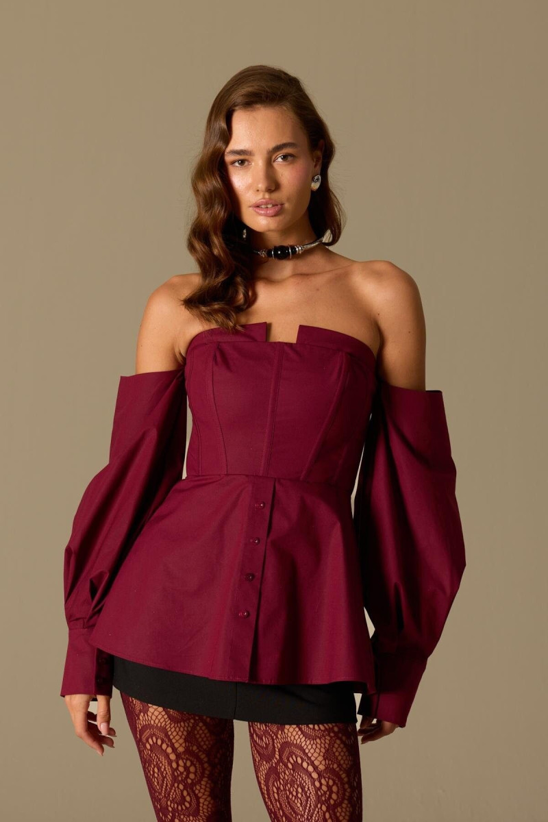 Alexandra Pletnyova featured in  the Nok Istanbul lookbook for Autumn/Winter 2026