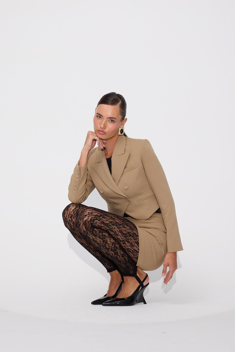 Alexandra Pletnyova featured in  the Nok Istanbul lookbook for Autumn/Winter 2026