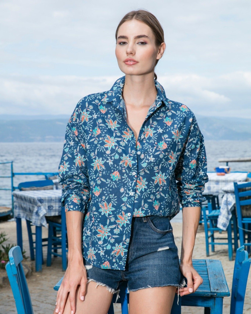 Alexandra Pletnyova featured in  the Lela catalogue for Spring/Summer 2025