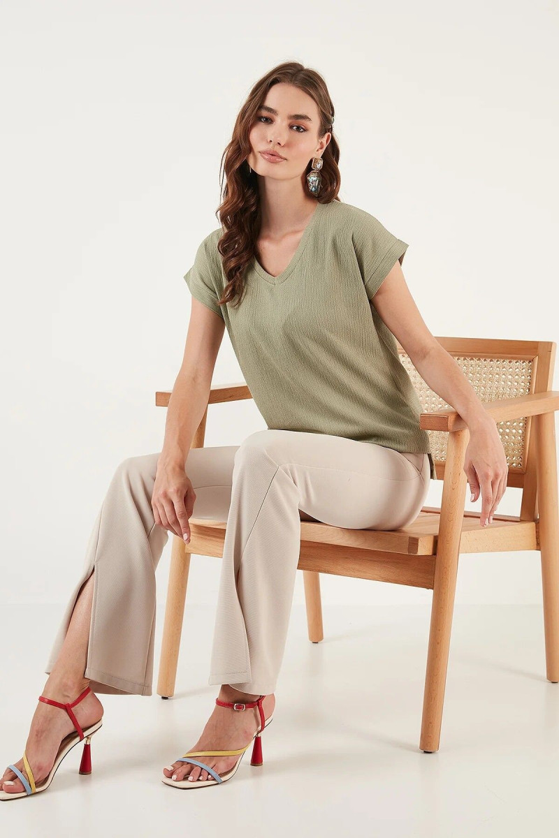 Alexandra Pletnyova featured in  the Lela catalogue for Spring/Summer 2025