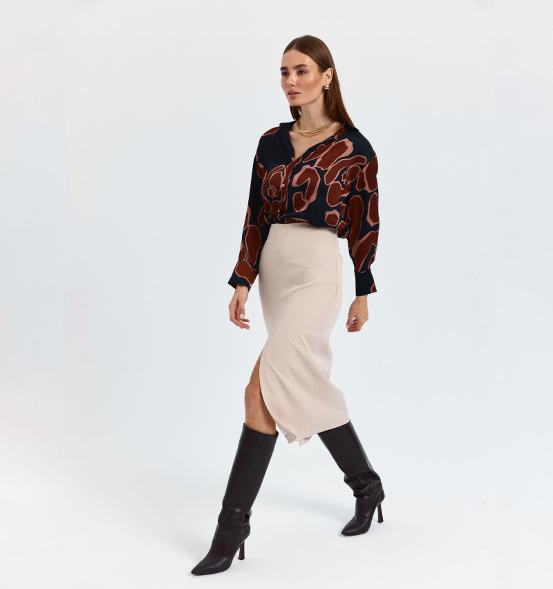 Alexandra Pletnyova featured in  the Tuba Butik catalogue for Spring/Summer 2024