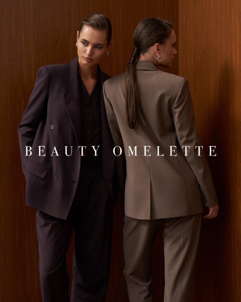 Alexandra Pletnyova featured in  the Beauty Omelette lookbook for Autumn/Winter 2025