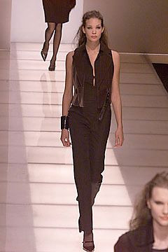 Emporio Armani fashion show for Autumn/Winter 2000