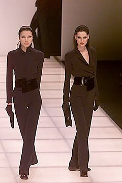 Giorgio Armani fashion show for Autumn/Winter 2000