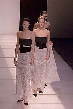Giorgio Armani fashion show for Autumn/Winter 2000