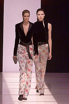 Giorgio Armani fashion show for Autumn/Winter 2000