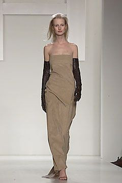 Halston fashion show for Autumn/Winter 2000