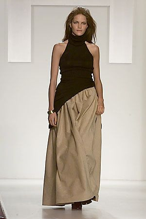 Halston fashion show for Autumn/Winter 2000