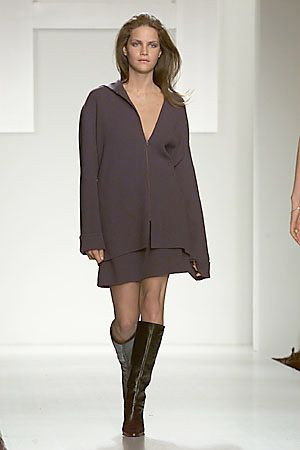 Halston fashion show for Autumn/Winter 2000