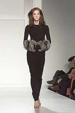 Halston fashion show for Autumn/Winter 2000