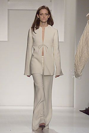 Halston fashion show for Autumn/Winter 2000