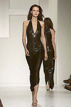 Halston fashion show for Autumn/Winter 2000