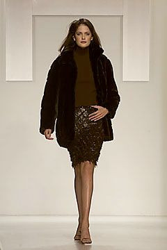 Halston fashion show for Autumn/Winter 2000