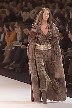 Kenzo fashion show for Autumn/Winter 2000