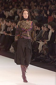 Kenzo fashion show for Autumn/Winter 2000