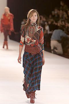 Kenzo fashion show for Autumn/Winter 2000
