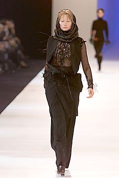 Kenzo fashion show for Autumn/Winter 2000