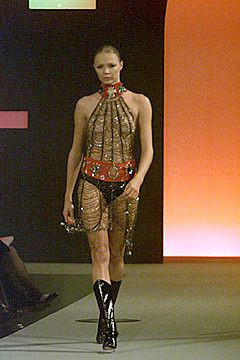 Matthew Williamson fashion show for Autumn/Winter 2000