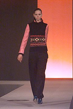 Matthew Williamson fashion show for Autumn/Winter 2000
