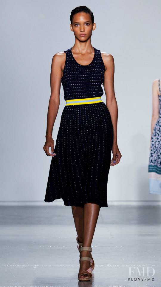 Cora Emmanuel featured in  the SUNO fashion show for Spring/Summer 2015