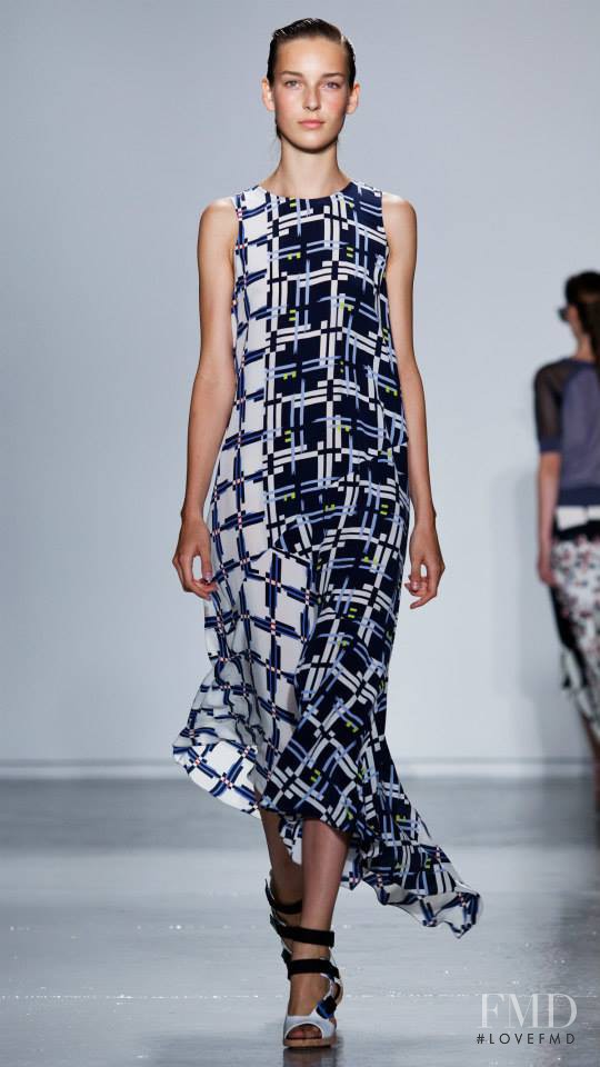 Julia Bergshoeff featured in  the SUNO fashion show for Spring/Summer 2015