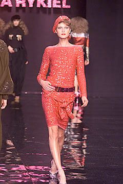 Sonia Rykiel fashion show for Autumn/Winter 2000