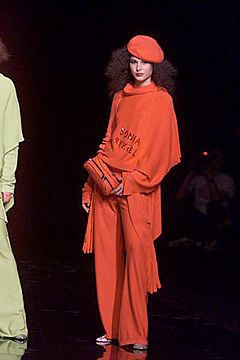 Sonia Rykiel fashion show for Autumn/Winter 2000