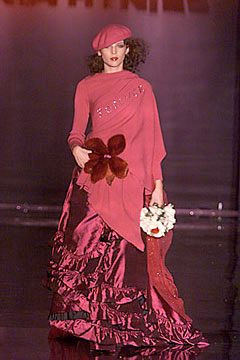 Sonia Rykiel fashion show for Autumn/Winter 2000