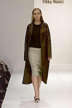 Vera Wang fashion show for Autumn/Winter 2000