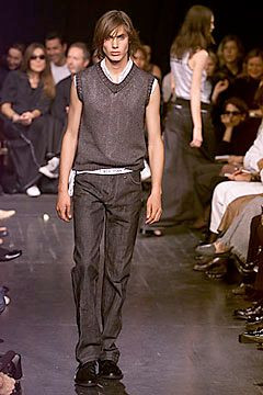 Ann Demeulemeester fashion show for Spring/Summer 2000