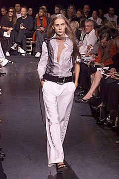 Ann Demeulemeester fashion show for Spring/Summer 2000